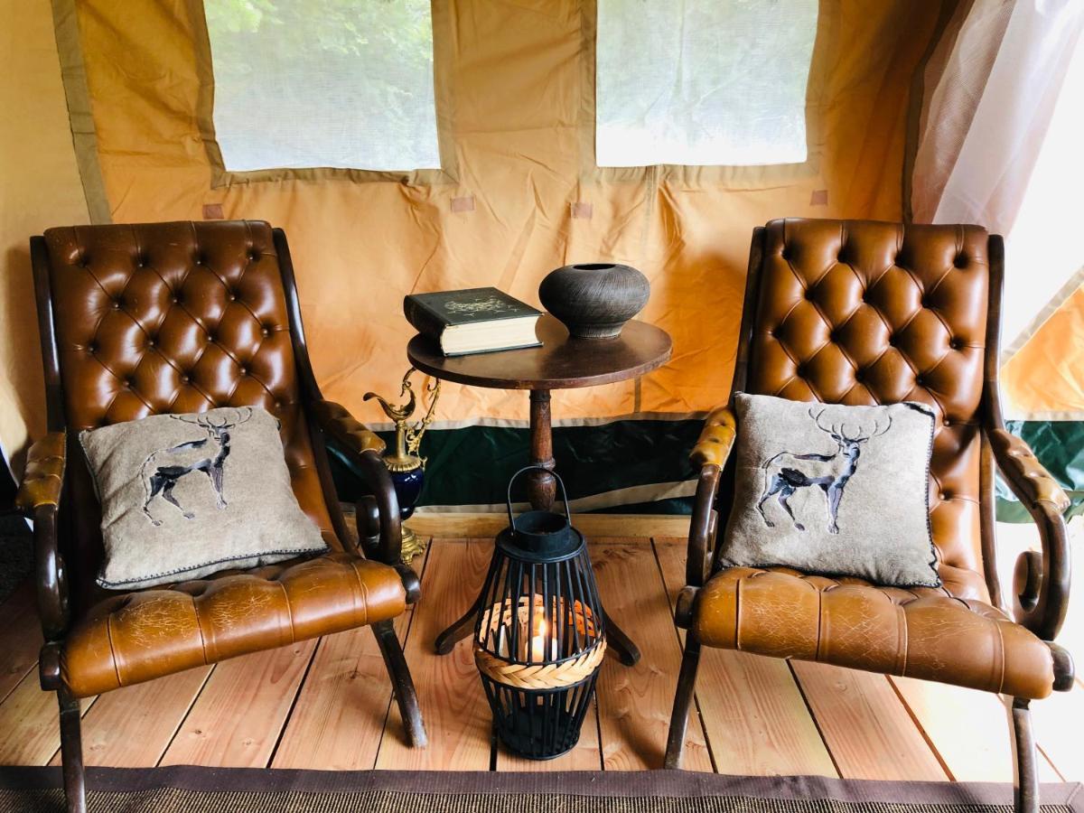 Tente Lodge Elevage Girbal La Chapelotte 外观 照片