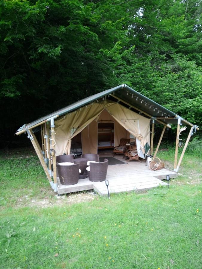 Tente Lodge Elevage Girbal La Chapelotte 外观 照片